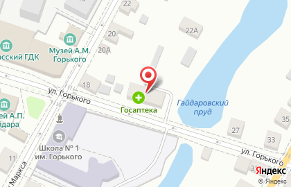 Адвокатский кабинет Федяева В.В. на карте