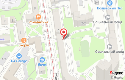 Сервисный центр АС Сервис на Серебренниковской улице на карте