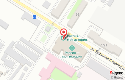 Мультимедийный исторический парк Россия-Моя история в Новосибирске на карте