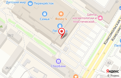 Супермаркет цифровой и бытовой техники DNS на проспекте Октября, 34 на карте