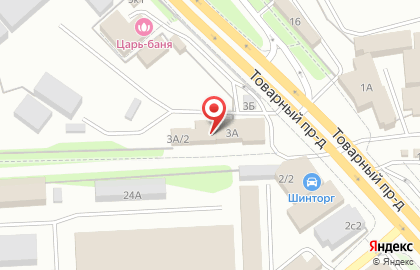 Вельский лес в Правобережном округе на карте