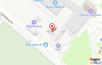 Торговая компания Еврокровля в Советском районе на карте
