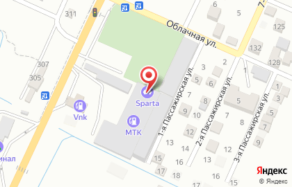 Тренажёрный зал Sparta в Кировском районе на карте