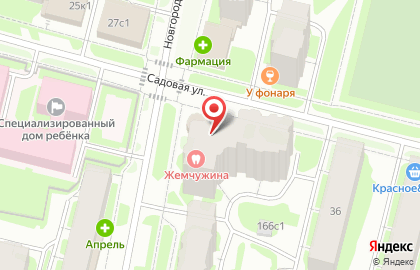 СберБанк на Садовой улице на карте