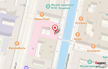 Ампир на Невском проспекте на карте