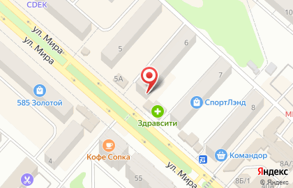 Магазин разливных напитков Пивной причал в Красноярске на карте