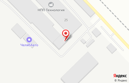 Транспортная компания ЧелябАвто в Советском районе на карте