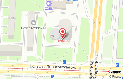 Адвокатская консультация № 17 Санкт-Петербурга на карте