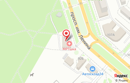 Блинная быстрого обслуживания БлинБери в Волгограде на карте