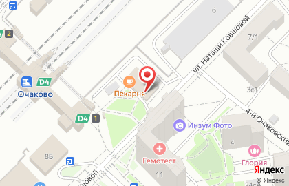 Магазин разливных напитков Беру выходной на улице Наташи Ковшовой на карте