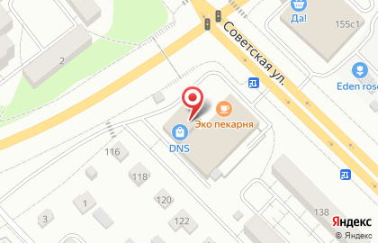 Киоск по продаже колбасных изделий на Советской улице на карте