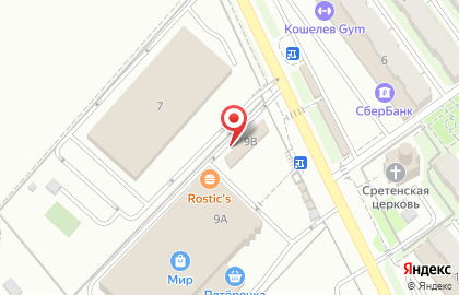 КОШЕЛЕВ-проект, ЗАО Авиакор в Красноглинском районе на карте