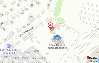 Приход храма Святого Иоанна Кронштадтского на карте