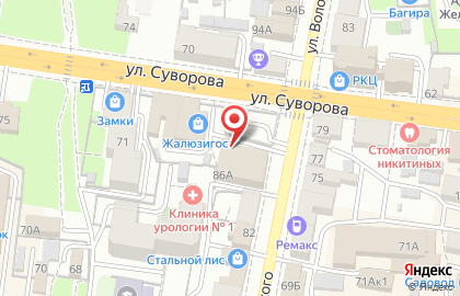 Адвокатский кабинет Иванова М.И. на карте
