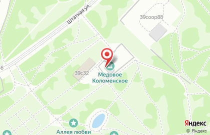 Музей Медовое Коломенское на карте