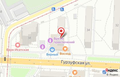 Парикмахерская Хит Стрижка на Гурзуфской улице на карте