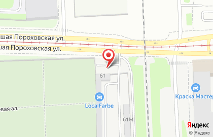 Интернет-магазин автомобильных аккумуляторов Spbbat.ru на Большой Пороховской улице на карте