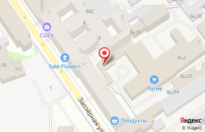 ЗАО Редуктор на Заозёрной улице на карте