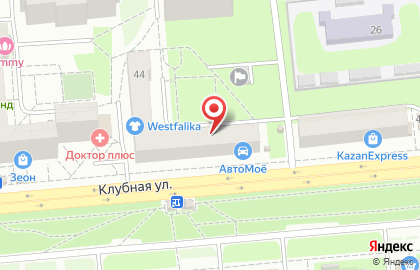 АКБ Ижкомбанк на Клубной улице на карте