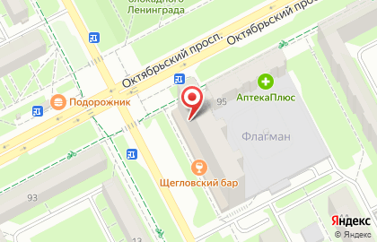 Фитнес-клуб Флагман на Ленинградском проспекте на карте