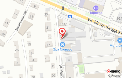 Торгово-сервисная компания Тепло-холод в Бежицком районе на карте