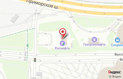 Технический центр Роснефть на Лахтинском проспекте на карте