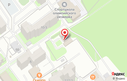 Закамское лесничество на улице Маршала Рыбалко на карте