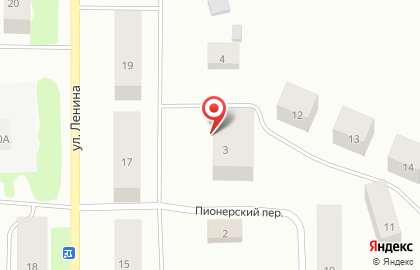 Магазин Максим в Пионерском переулке на карте