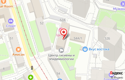 Силуэт на улице Куйбышева на карте