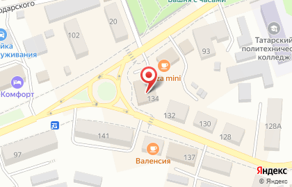 Магазин разливных напитков Застава в Новосибирске на карте