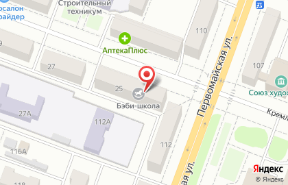 Косметический кабинет на Кремлевской улице на карте