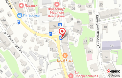 Пекарня Сладкоежка на улице Ленина на карте