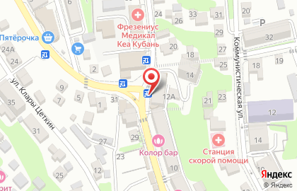 Пекарня Сладкоежка на улице Ленина на карте