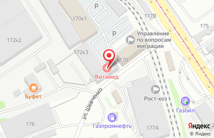 Наркологическая клиника ВИТАМЕД на карте
