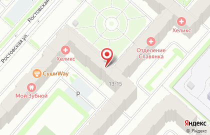 Салон красоты Зебра в Пушкинском районе на карте