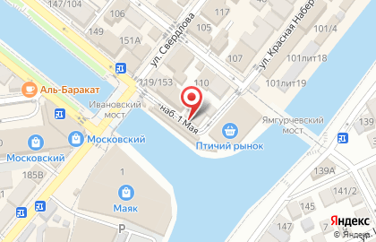 Магазин товаров для рыбалки Клевый берег на карте