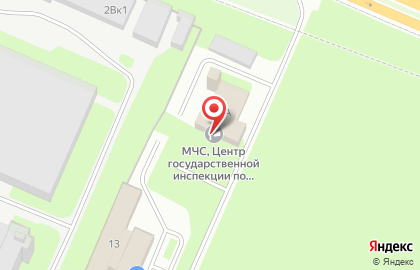 Центр государственной инспекции по маломерным судам Министерства РФ по делам ГО, ЧС и ликвидации последствий стихийных бедствий по Новгородской области на карте