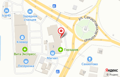 Пункт быстрого питания в Калуге на карте