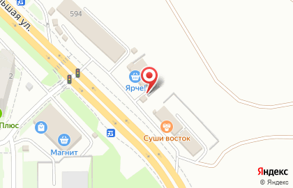 Киоск общественного питания Домашние беляшики в Ленинском районе на карте