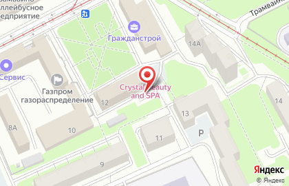 Туристическое агентство ФЛАГМАН в Трамвайном проезде на карте