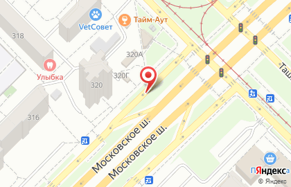 Магазин цветов на Московском шоссе, 320д на карте
