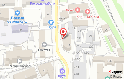 Рязанское региональное отделение Центрального филиала МегаФон на улице Типанова на карте