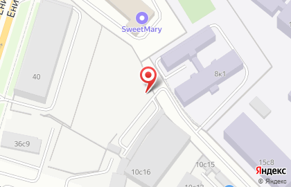 Автостоянка Мгса в Бабушкинском районе на карте