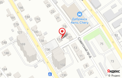 Агентство недвижимости Галерея недвижимости в Советском проезде на карте