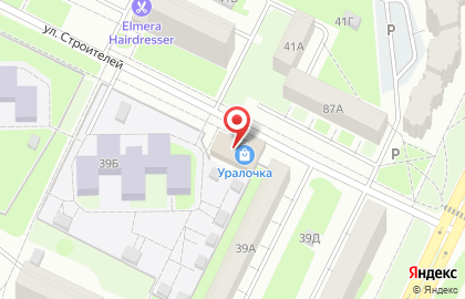 Супермаркет Магнит в Уфе на карте