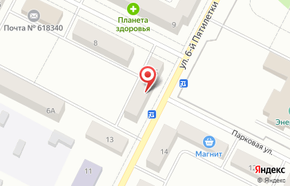 Аптека от Склада в Яйве на карте