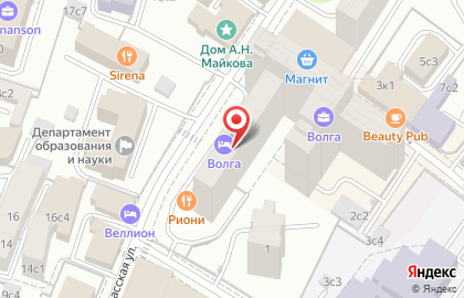Апарт-отель Волга на карте