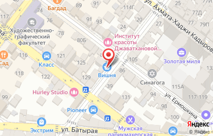 Супермаркет Вишня на карте