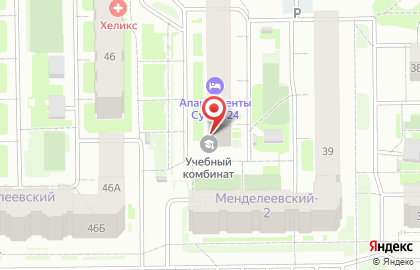 Учебный комбинат Тобольский на карте