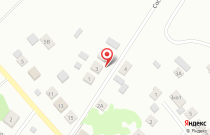 Продуктовый магазин Теремок на Сосновой улице на карте